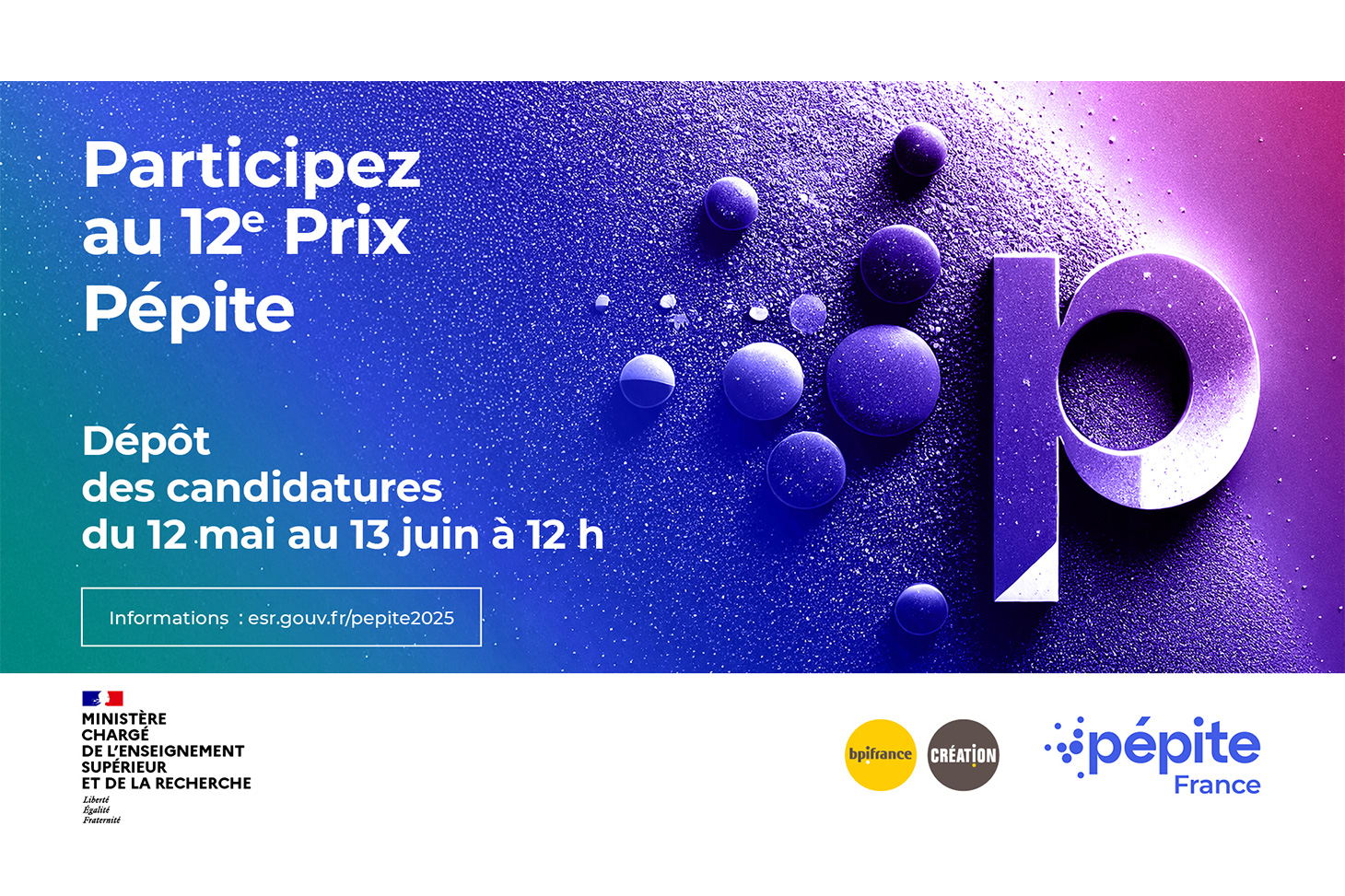 Candidatez au prix pépite !